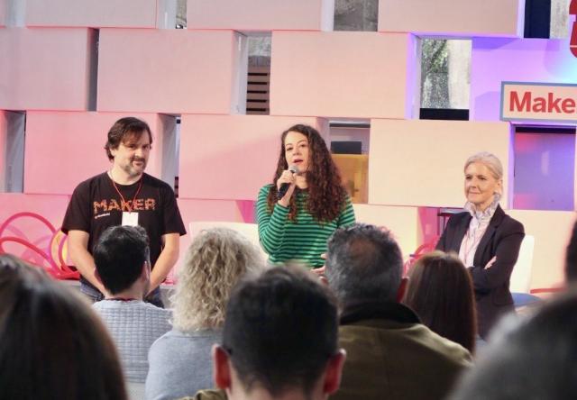 Maker Faire Galicia presente a concelleira de Dereitos e Servizos Sociais, Promoción Económica e Xuventude, María Rozas