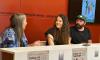A concelleira de Dereitos e Servizos Sociais, Promoción Económica e Xuventude, María Rozas, presentou o programa Feito en Santiago acompañada por Borja Iglesias e Teresa Gutiérrez, fundadores da cooperativa Falar a Mare