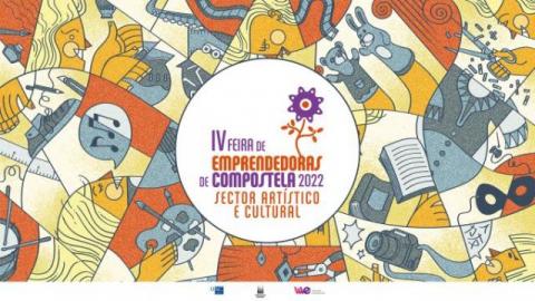 Imaxe da IV Feira de Emprendedoras de Compostela 2022